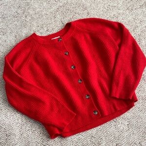 ❤️ Universal Thread Vibrant Red Cardigan